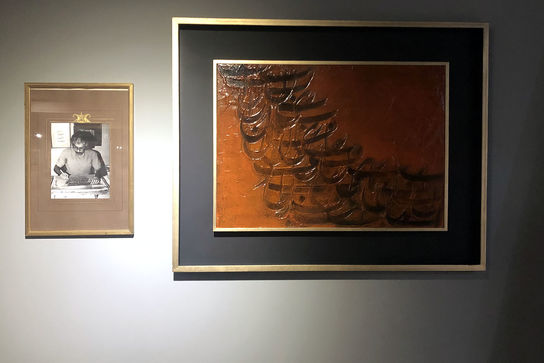 موزه رضا مافی گالری ترانه باران در دوازدهمین جشنواره هنرهای تجسمی فجر