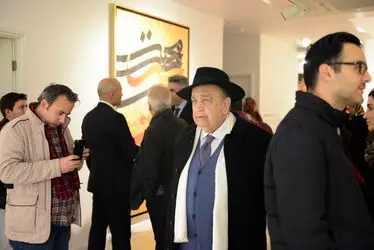 نمایشگاه آثار محمد احصایی در گالری بوم