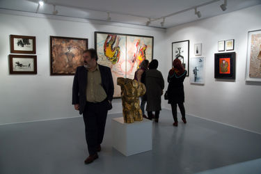 نمایشگاه سالانه گالری هنری فرشته در نگارخانه شهر کتاب فرشته