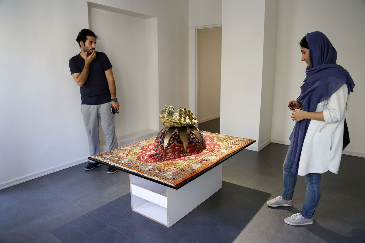 نمایشگاه مجسمه‌ و چیدمان در گالری فرمانفرما