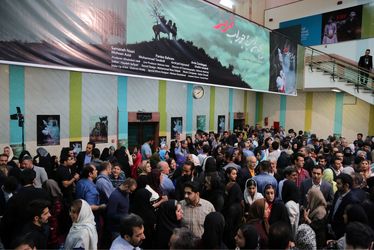 اكران خصوصی فیلم "بچه‌ای با جوراب قرمز" در سینما فلسطین