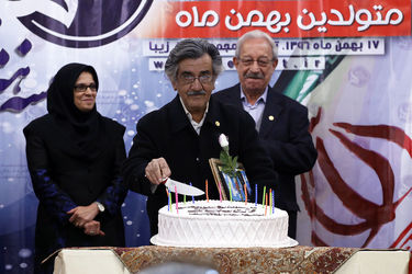 جشن تولد هنرمندان پیشکسوت متولد بهمن ماه در باغ زیبا