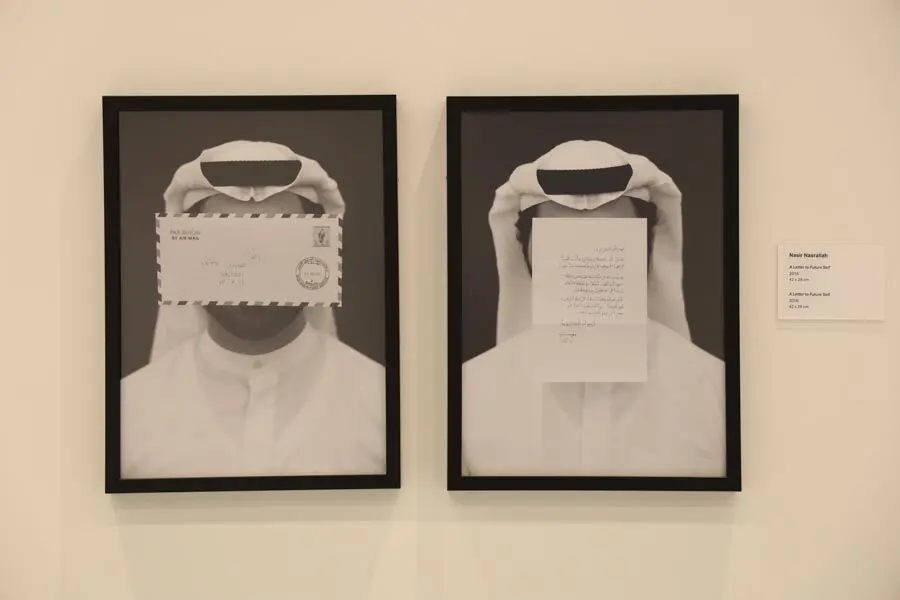 two exibitions in  foundery art  gallery in dubai