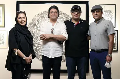 ببینید: خوش نگارانی که محمد بزرگی معرفی کرد/ گالری مژده میزبان نسل نوی خوشنویسی
