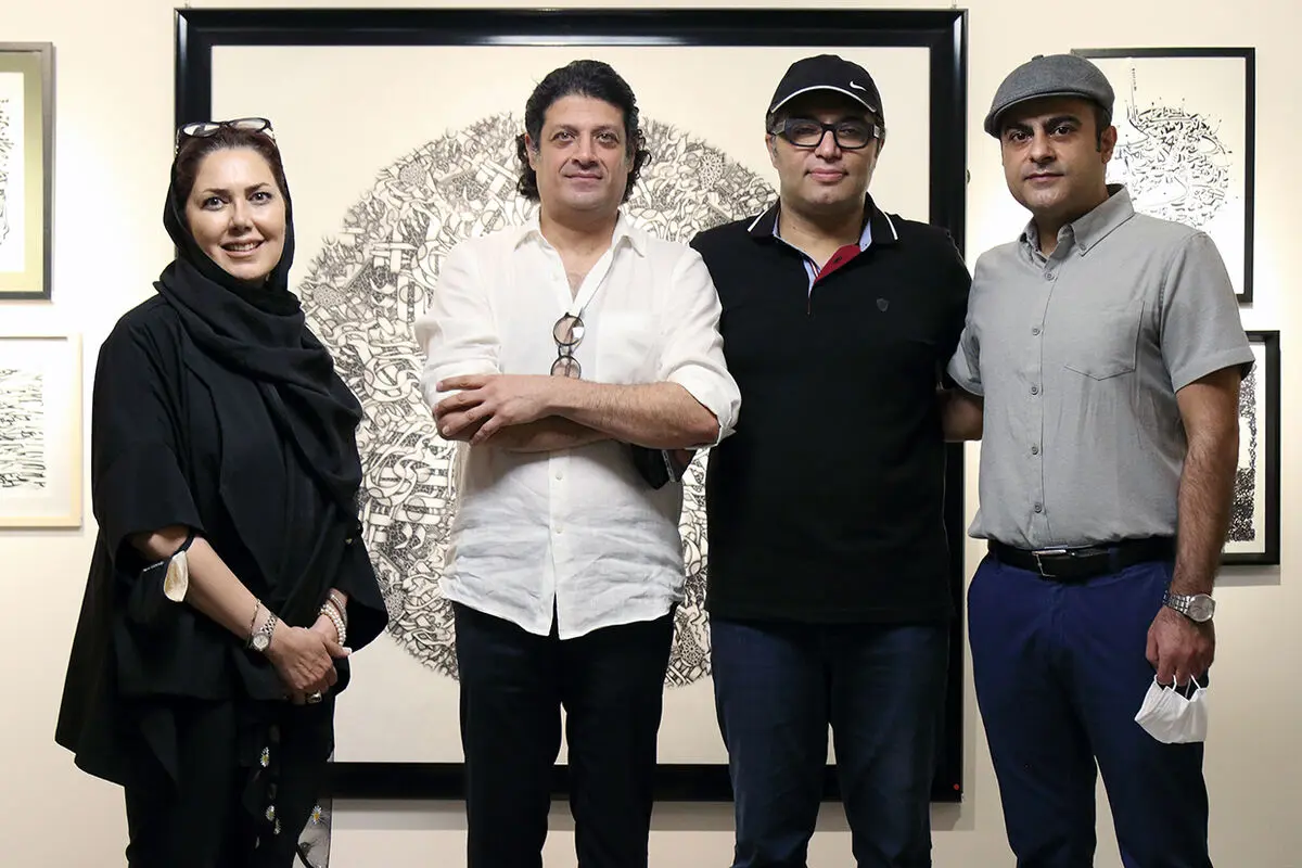 خوش نگاران محمد بزرگی در گالری مژده