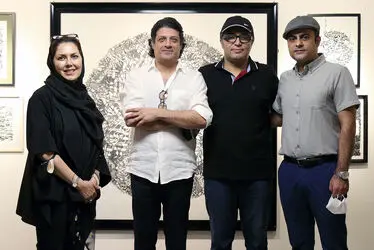 خوش نگاران محمد بزرگی در گالری مژده