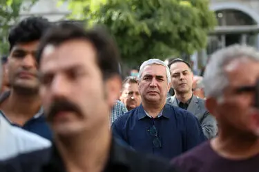 تشییع پیکر سید ضیاءالدین دری از خانه سینما