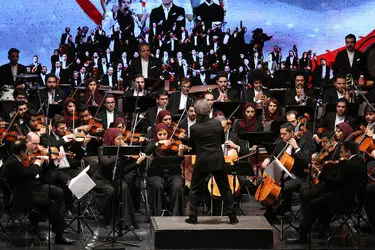 آیین بدرقه تیم ملی فوتبال ایران و رونمایی از سرود تیم ملی در تالار وحدت