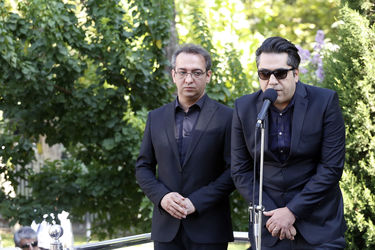 مراسم تشییع زنده‌یاد ناصر فرهودی در تالار وحدت