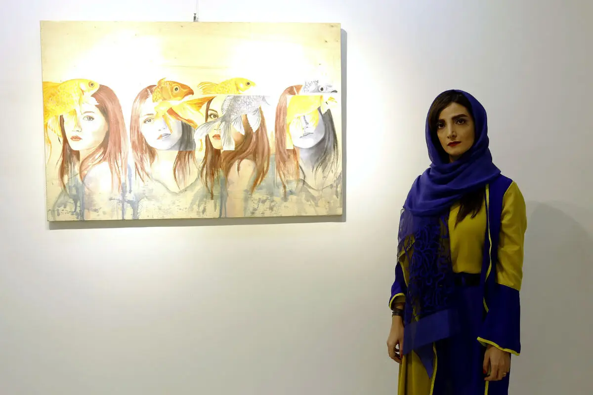 نمایشگاه نقاشی پگاه صمیمی در گالری نگاه