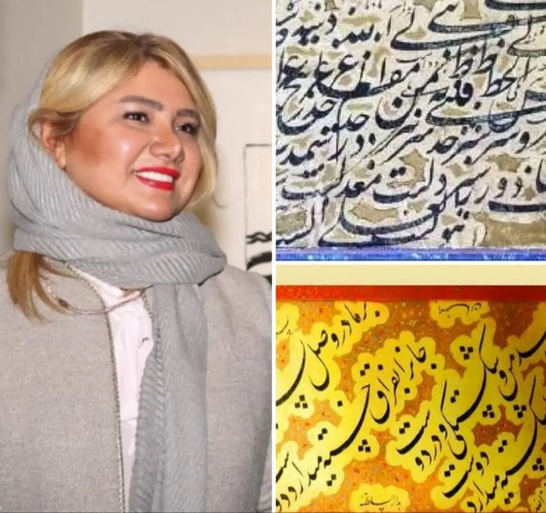 Hediyeh Mortazian, Director of Deilaman Gallery:
Original Iranian calligraphy shines in the world, but calligraphers live hard in Iran 