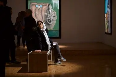 نمایشگاه آثار قاسم حاجی‌زاده در گالری شهریور