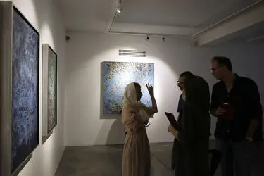 نمایشگاه نقاشی آناهیتا غضنفری در گالری شیرین