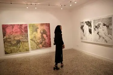 نمایشگاه آثار امیرناصر اخلاقی در گالری هما