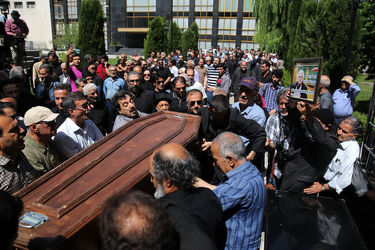 مراسم تشییع پیکر زنده یاد پرویز بهرام