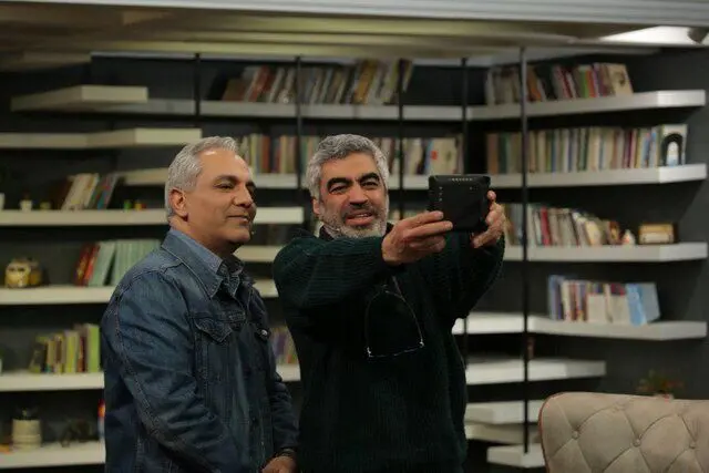 سروش صحت پای مهران مدیری را به استخر کشاند