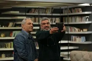 سروش صحت پای مهران مدیری را به استخر کشاند