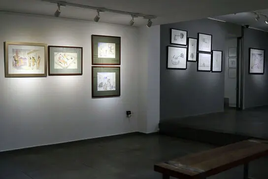  نمایشگاه مروری بر آثار بهمن رضایی در گالری مژده
