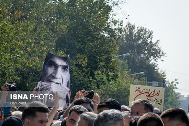 مراسم تشییع پیکر ناصر تقوایی