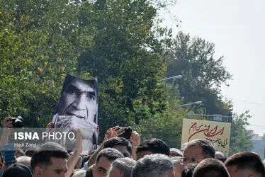 مراسم تشییع پیکر ناصر تقوایی