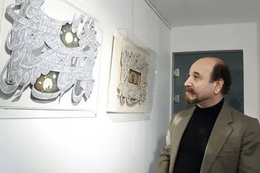 نمایشگاه نقاشی‌خط کیارش یعقوبی درگالری مژده