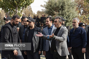 مراسم تشییع پیکر همایون ارشادی