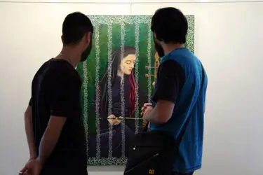 نمایشگاه آثار مریم درویش در گالری گلستان