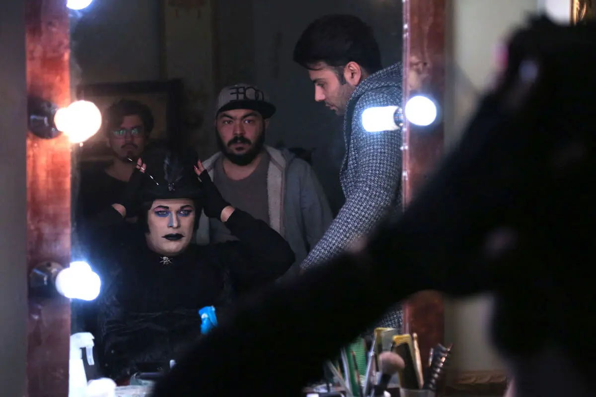 پشت صحنه فیلم سینمایی 