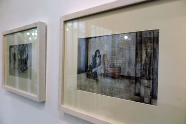 نمایش آثار نسرین نجفی در گالری آریا