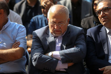 تشییع پیکر زنده‌یاد داریوش اسدزاده از مقابل خانه هنرمندان