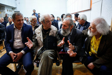 بزرگداشت منوچهر معتبر در هنرستان هنرهای زیبای تهران