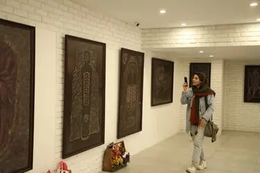 محمد محمدزاده در گالری ماهر