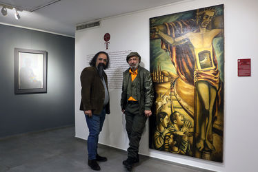 نمایشگاه مهدی سحابی و منوچهر صفرزاده در گالری مژده