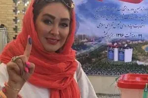 عکس ها از رای دادن عطاران، هدیه تهرانی، ترانه علیدوستی، باران کوثری، الهام حمیدی.... 