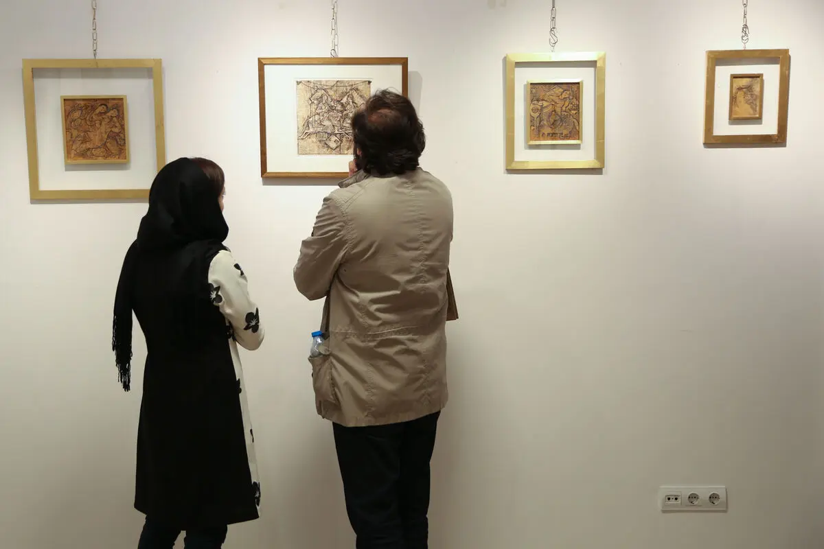 نمایشگاه آثار زنده یاد صادق تبریزی درنگارخانه بهنام دهش پور