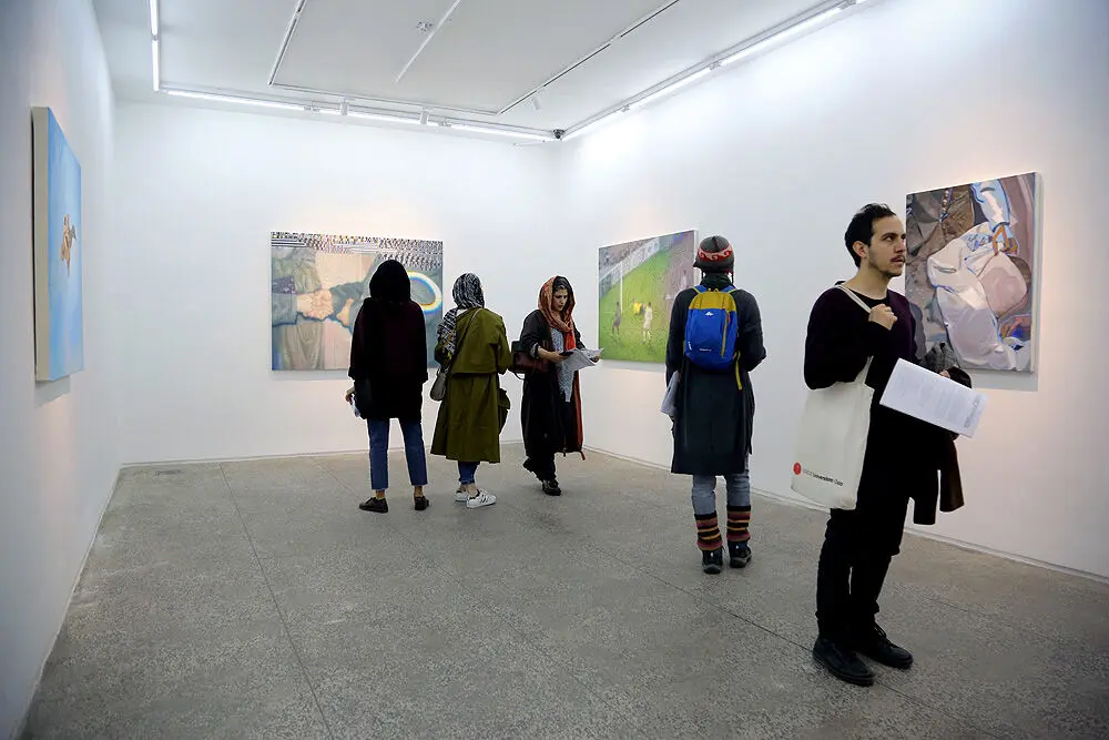 نمایشگاه نقاشی طاها حیدری در گالری آب انبار