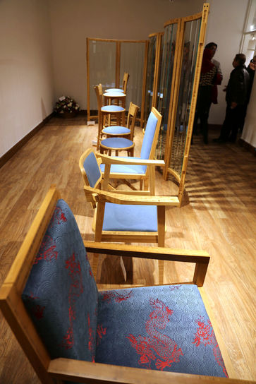 افتتاحیه نمایشگاه بیژن شافعی در گالری زمان هنر