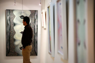 نمایشگاه نقاشی‌های شقایق ماندگار در گالری هفت ثمر