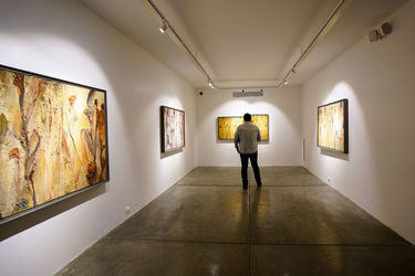 نمایشگاه نقاشی شیرین اتحادیه در گالری شیرین