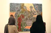Ahad Mozaffari Painting Exhibit Opens at Art Center Gallery