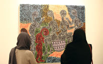 Ahad Mozaffari Painting Exhibit Opens at Art Center Gallery