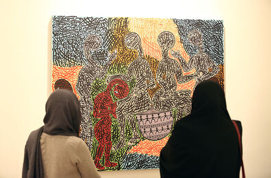 Ahad Mozaffari Painting Exhibit Opens at Art Center Gallery
