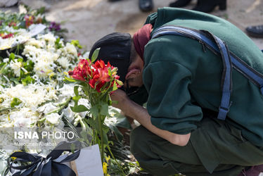 مراسم تشییع پیکر همایون ارشادی