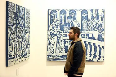 نمایشگاه نقاشی مهرناز توکلی در آرت‌سنتر باغ