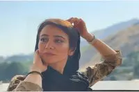 الهه حصاری در جشن عروسی الناز حبیبی/ عکس