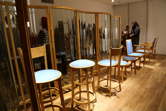 افتتاحیه نمایشگاه بیژن شافعی در گالری زمان هنر