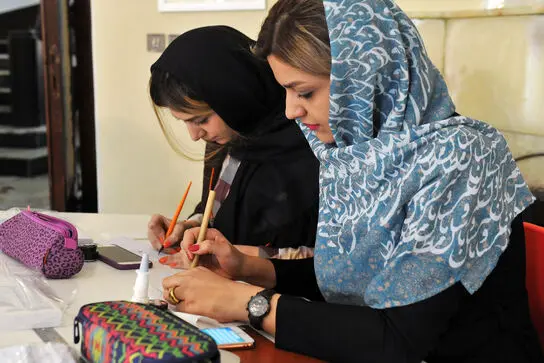 نمایشگاه "گذر قلم" در موسسه صبا