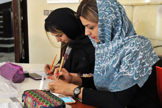 نمایشگاه "گذر قلم" در موسسه صبا