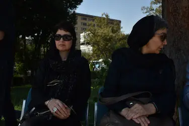 تشییع پیکر مسعود عربشاهی