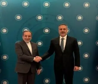 کنفرانس خبری عراقچی هاکان فیدان در استانبول/ عراقچی: ایران آماده ورود به مذاکرات است
